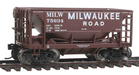 Walthers Mainline 910-58008 HO Scale 24' Ore Car 6 Pack Milwaukee Road MILW #2 - NOS