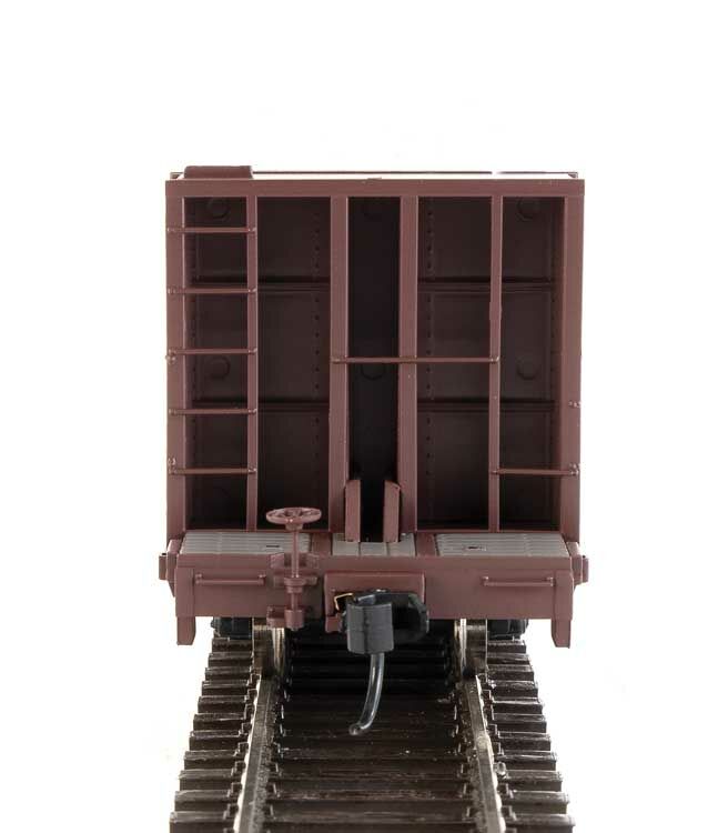 Walthers Mainline 910-5820 60' Pullman Bulkhead Flatcar Trailer Train PTTX 90593