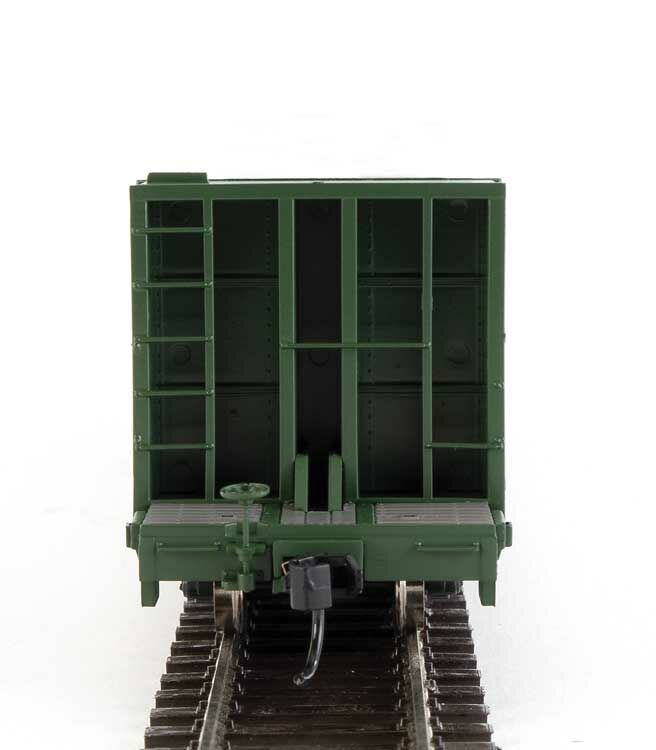 Walthers Mainline 910-5827 60' Pullman Bulkhead Flatcar Weyerhauser CLC 1105