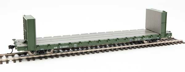 Walthers Mainline 910-5842 60' Pullman Bulkhead Flatcar Indiana Harbor Belt IHB 819003