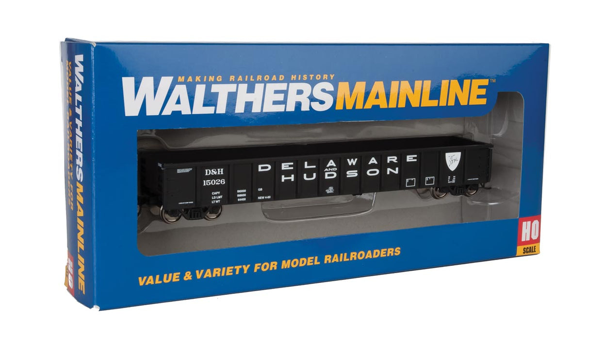 Walthers MainLine 910-6210 53' Gondola Delaware & Hudson D&H 15026