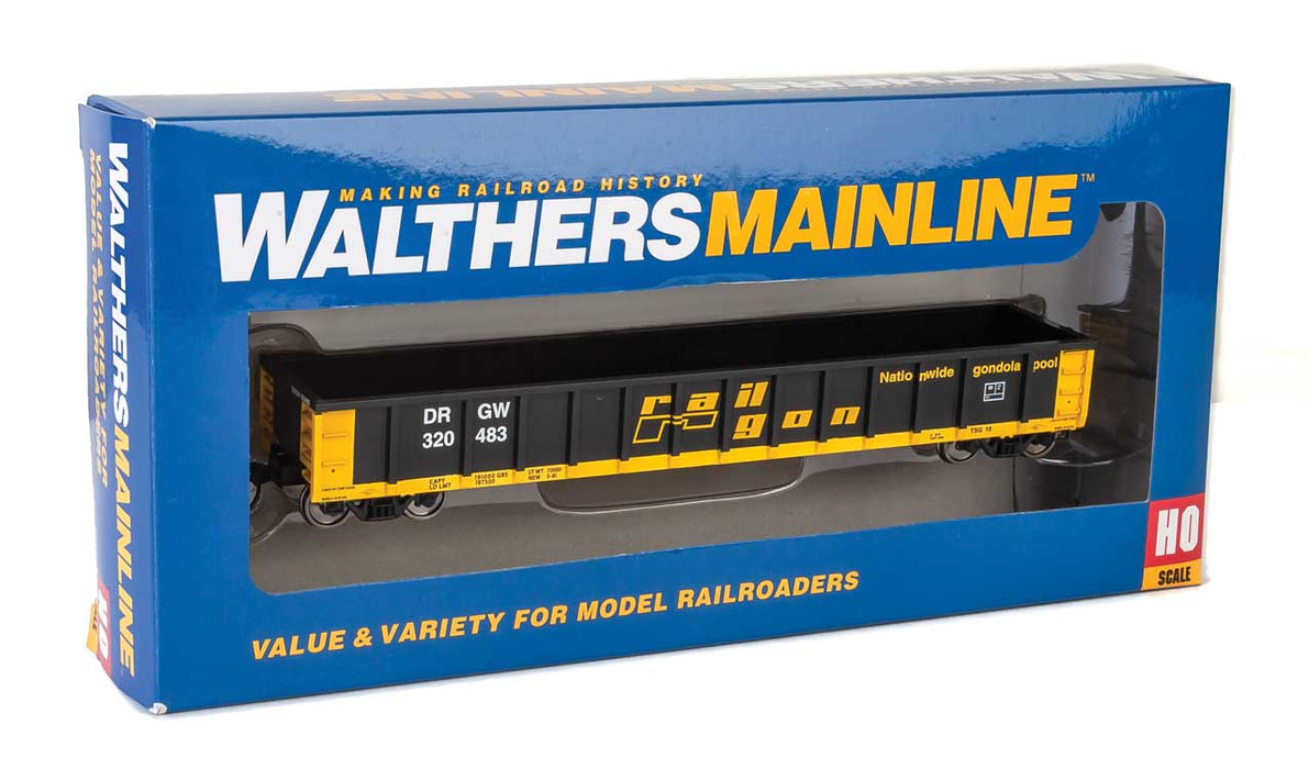 Walthers MainLine 910-6215 53' Gondola ex-Railgon Denver & Rio Grande D&RGW 320483
