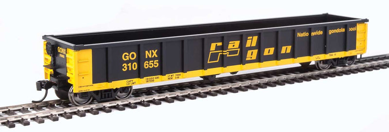 Walthers MainLine 910-6228 53' Gondola Railgon GONX 310655