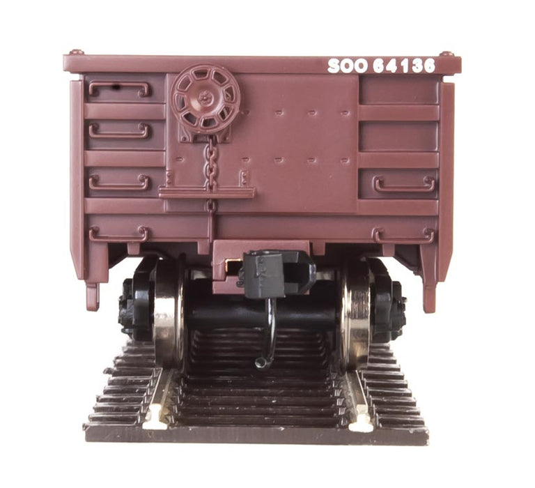 Walthers MainLine 910-6232 53' Gondola SOO Line 64136