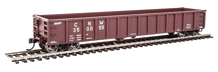 Walthers MainLine 910-6234 53' Gondola ex-Railgon Chicago NorthWestern CNW 350055