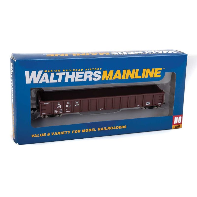 Walthers MainLine 910-6236 53' Gondola Chicago NorthWestern CNW 350089