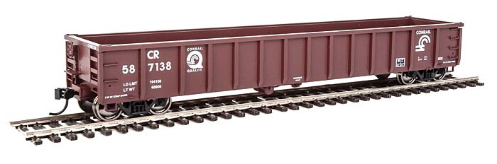 Walthers MainLine 910-6239 53' Gondola Conrail Quality CR 587138