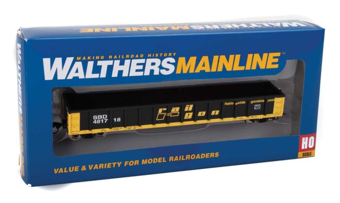 Walthers MainLine 910-6255 53' Gondola ex-Railgon Seadboard System SBD 481718