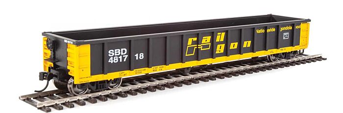 Walthers MainLine 910-6255 53' Gondola ex-Railgon Seadboard System SBD 481718