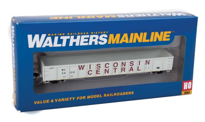 Walthers MainLine 910-6259 53' Gondola Wisconsin Central WC 54129