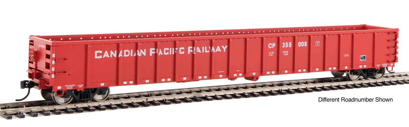 Walthers MainLine 910-6408 68' Gondola Canadian Pacific CP 355177