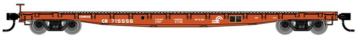 Walthers Mainline 910-6606 53' GSC Flatcar Conrail CR 715691