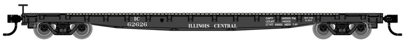 Walthers Mainline 910-6613 53' GSC Flatcar Illinois Central IC 62626