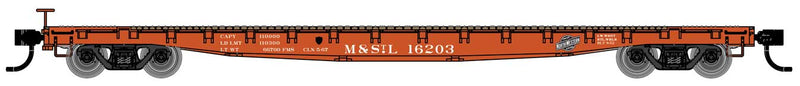 Walthers Mainline 910-6617 53' GSC Flatcar Minneapolis & St. Louis M&StL 16203