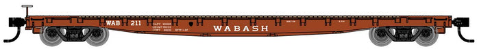 Walthers Mainline 910-6632 53' GSC Flatcar Wabash WAB 219