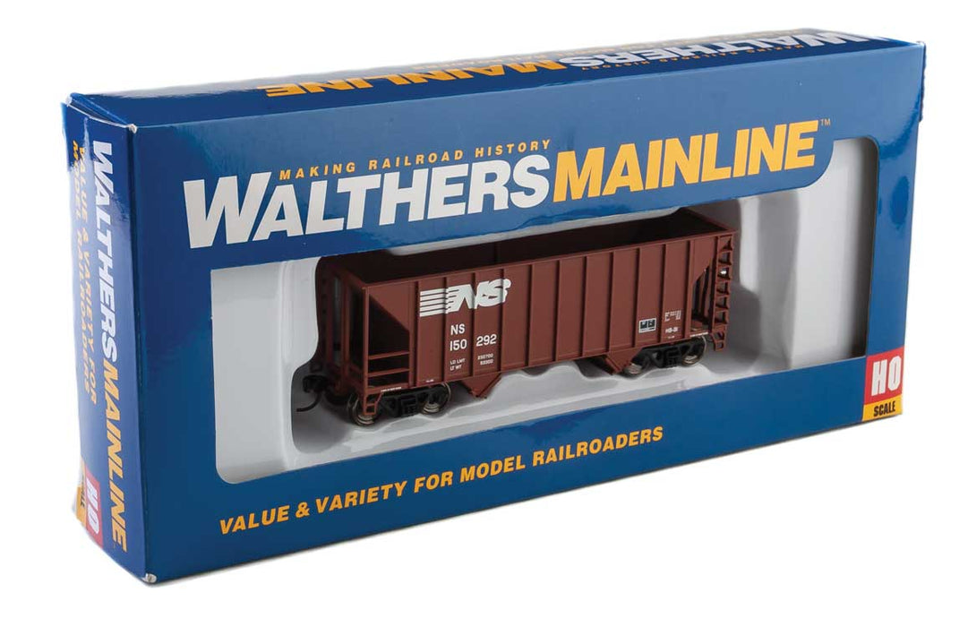 Walthers MainLine 910-6921 100 Ton 2 Bay Hopper Norfolk Southern NS 150292
