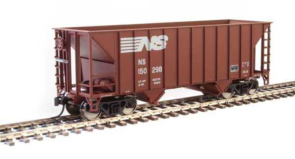 Walthers MainLine 910-6922 100 Ton 2 Bay Hopper Norfolk Southern NS 150298