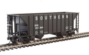 Walthers MainLine 910-6929 100 Ton 2 Bay Hopper Southern Black SOU 103364