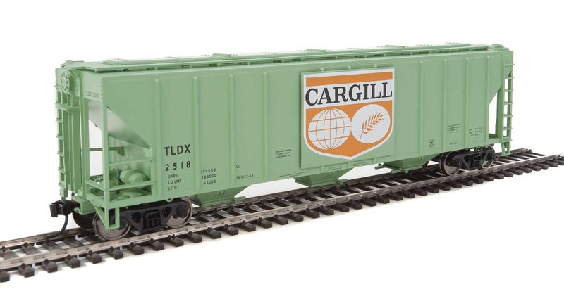 Walthers Mainline 910-7458 HO Scale 50' PS-2 CD 4427 Covered Hopper Cargill TLDX 2518