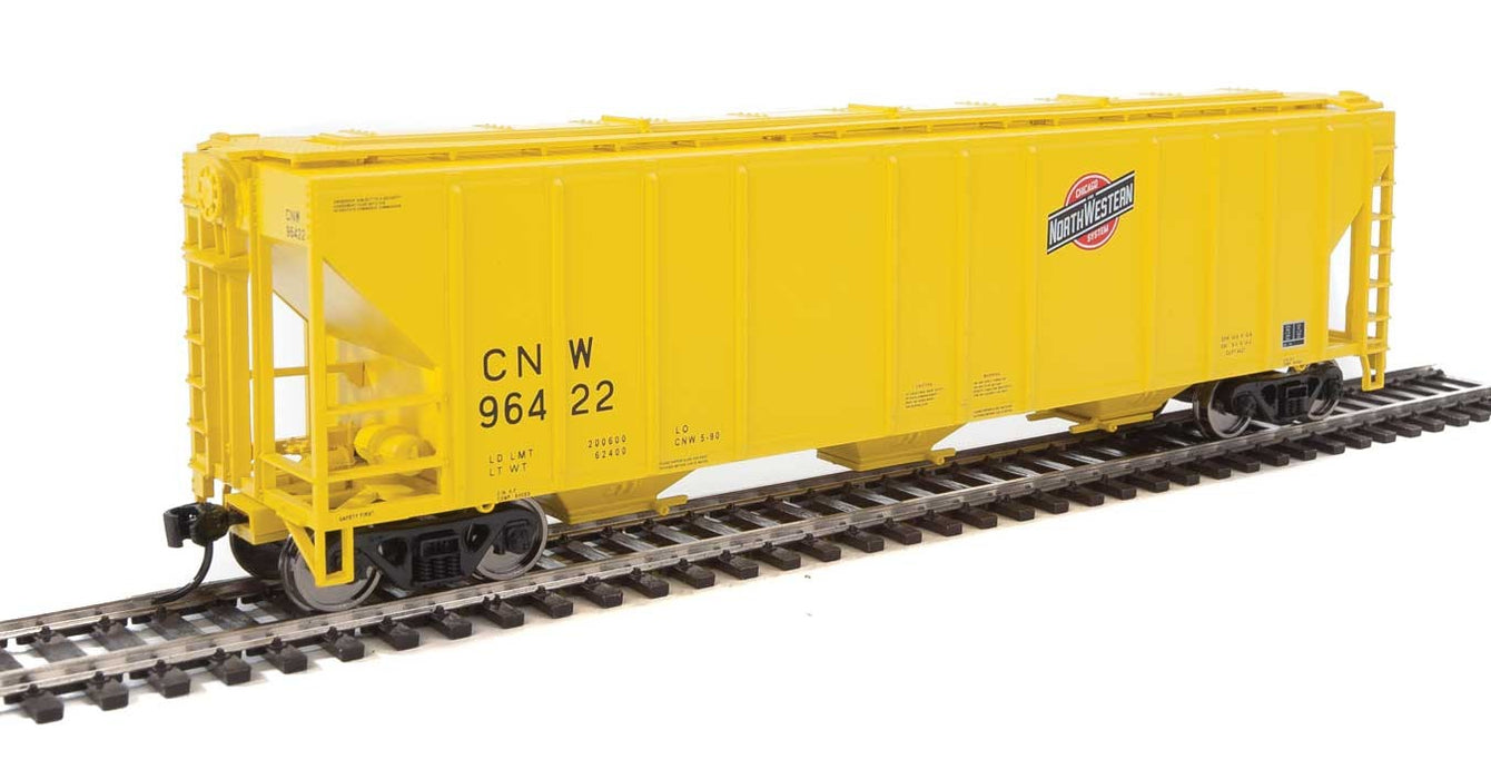 Walthers Mainline 910-7462 HO Scale 50' PS-2 CD 4427 Covered Hopper Chicago NorthWestern CNW 96422 