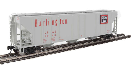 Walthers Mainline 910-7465 HO Scale 50' PS-2 CD 4427 Covered Hopper Burlington CB&Q 85610 