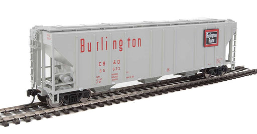Walthers Mainline 910-7466 HO Scale 50' PS-2 CD 4427 Covered Hopper Burlington CB&Q 85632 