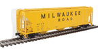 Walthers Mainline 910-7469 HO Scale 50' PS-2 CD 4427 Covered Hopper Milwaukee Road MILW 98710 