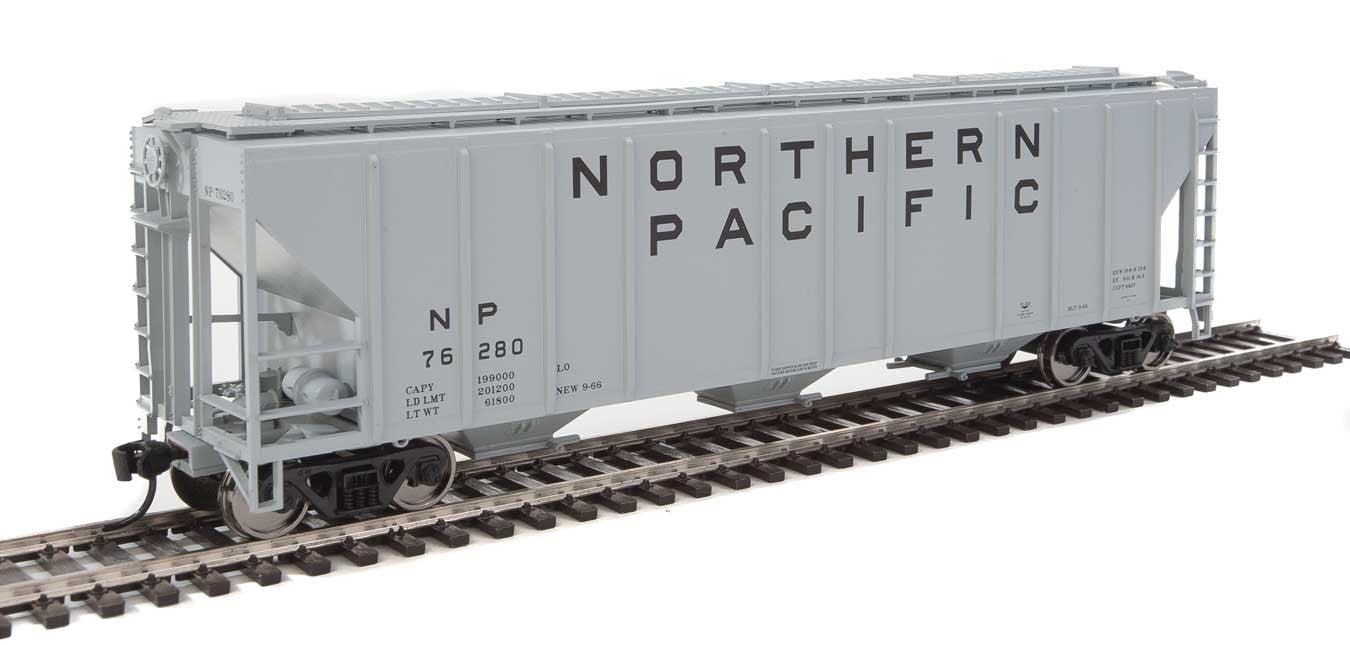 Walthers Mainline 910-7472 HO Scale 50' PS-2 CD 4427 Covered Hopper Northern Pacific NP 76280 