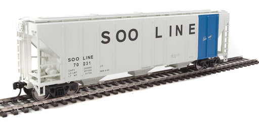 Walthers Mainline 910-7476 HO Scale 50' PS-2 CD 4427 Covered Hopper SOO Line 70231 