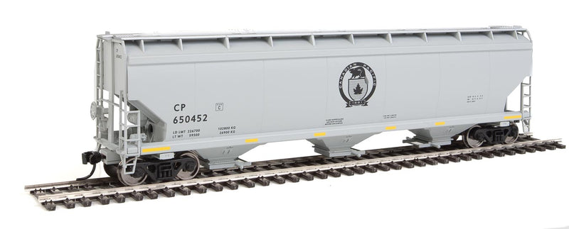 Walthers Mainline 910-7638 HO Scale 60' NSC 5150 3 Bay Covered Hopper Canadian Pacific CP 650452