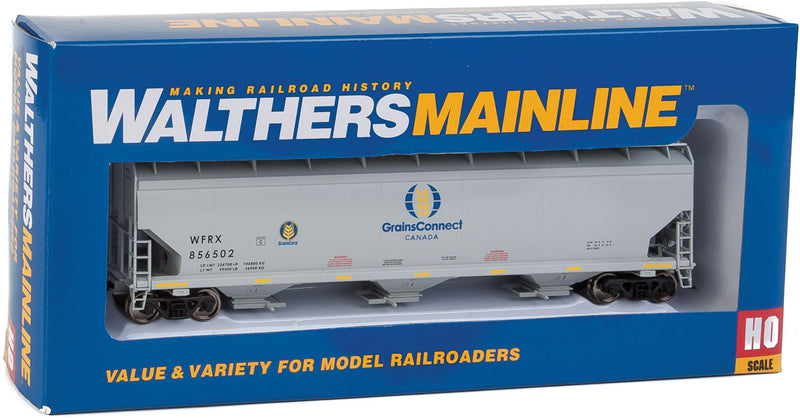 Walthers Mainline 910-7646 HO Scale 60' NSC 5150 3 Bay Covered Hopper Grain Connect WFRX 856502