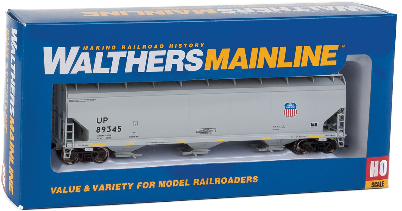 Walthers Mainline 910-7656 HO Scale 60' NSC 5150 3 Bay Covered Hopper Union Pacific UP 88345