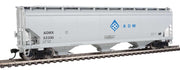 Walthers Mainline 910-7659 HO Scale 60' NSC 5150 3 Bay Covered Hopper ADMX 52330 - USED