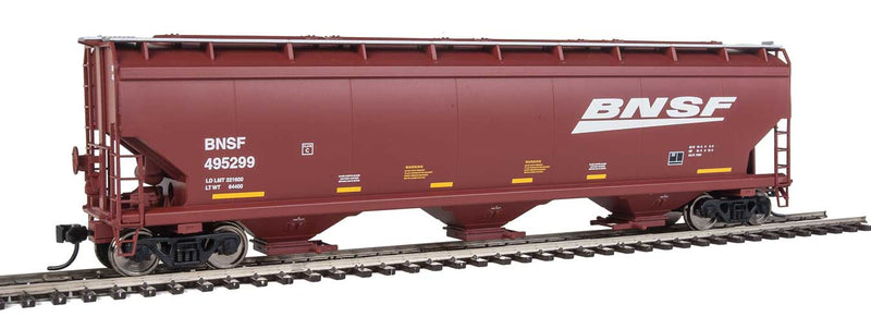 Walthers Mainline 910-7664 HO Scale 60' NSC 5150 3 Bay Covered Hopper BNSF 495299