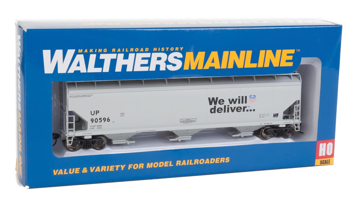 Walthers Mainline 910-7679 HO Scale 60' NSC 5150 3 Bay Covered Hopper Union Pacific UP 90596