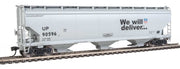 Walthers Mainline 910-7679 HO Scale 60' NSC 5150 3 Bay Covered Hopper Union Pacific UP 90596 - USED