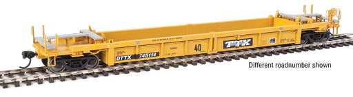 Walthers Mainline 910-8401 HO Scale Thrall Rebuilt 40' Well Car TTX DTTX 745720