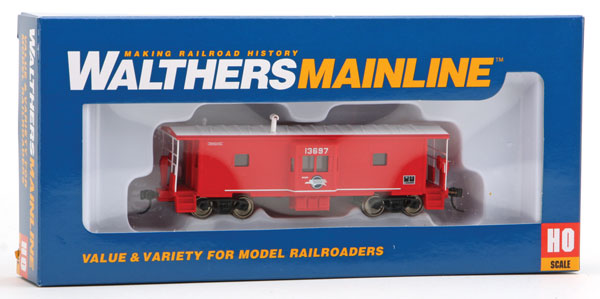 Walthers Mainline 910-8656 International Bay Window Caboose, Missouri Pacific MP #13697