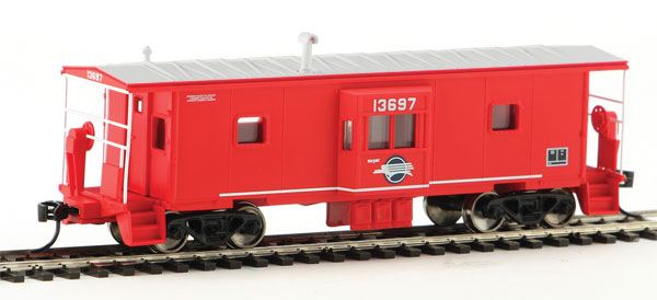 Walthers Mainline 910-8656 International Bay Window Caboose, Missouri Pacific MP #13697