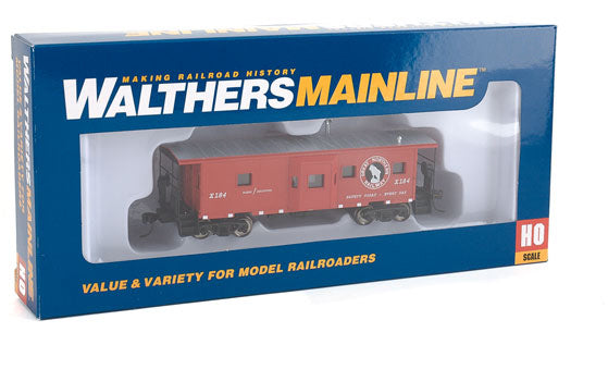 Walthers Mainline 910-8660 International Bay Window Caboose, Great Northern GN #X-184