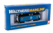 Walthers Mainline 910-8751 HO Scale Wide Vision Caboose Boston & Maine B&M 473