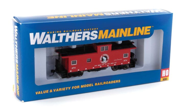 Walthers Mainline 910-8753 HO Scale Wide Vision Caboose Great Northern GN X74