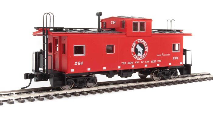 Walthers Mainline 910-8754 HO Scale Wide Vision Caboose Great Northern GN X84
