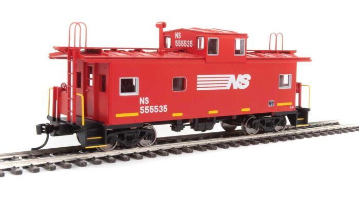 Walthers Mainline 910-8760 HO Scale Wide Vision Caboose Norfolk Southern NS 555535