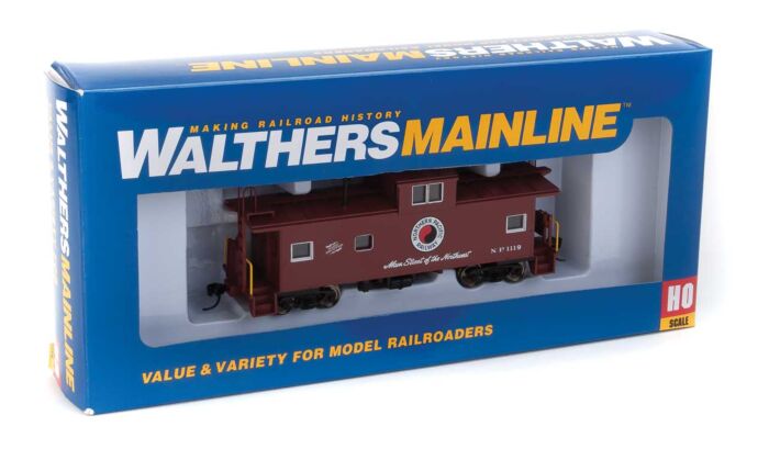 Walthers Mainline 910-8762 HO Scale Wide Vision Caboose Northern Pacific NP 1127