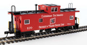Walthers Mainline 910-8765 HO Scale Wide Vision Caboose Detroit & Toledo Shore Line D&TS 120
