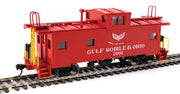 Walthers Mainline 910-8770 HO Scale Wide Vision Caboose Gulf Mobile & Ohio GM&O 2993
