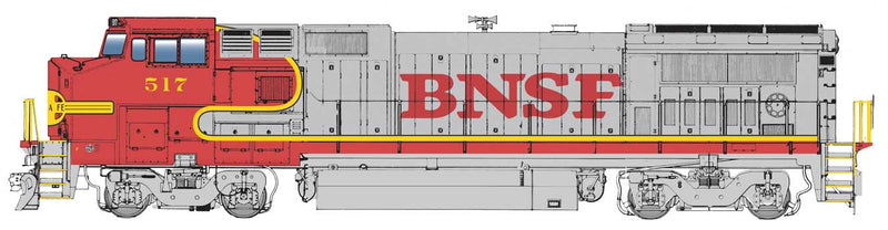 Walthers Mainline 910-9569 HO Scale GE Dash 8-40BW Diesel BNSF 557