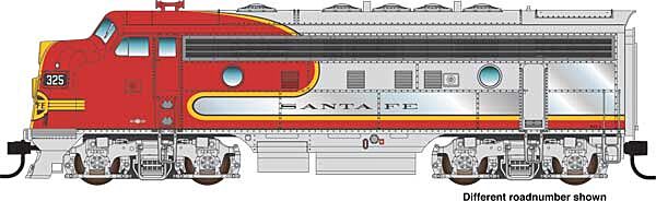 Walthers Mainline 910-9949 HO Scale EMD F7A Diesel Santa Fe ATSF 330L