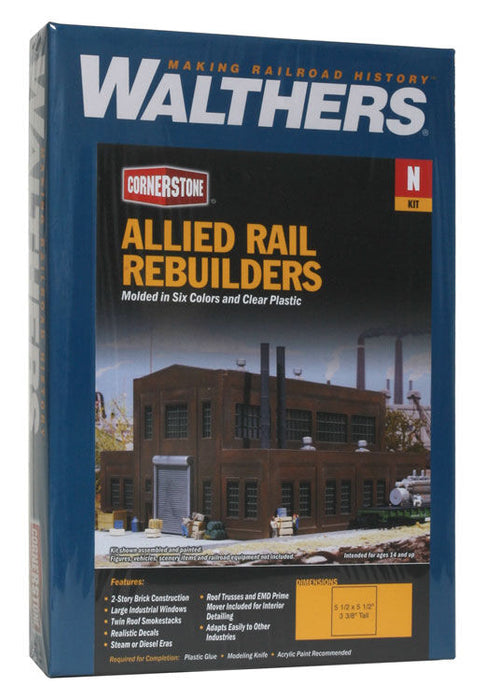 Walthers N Scale 933-3211 Allied Rail Rebuilders